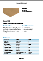 Produktdatenblatt